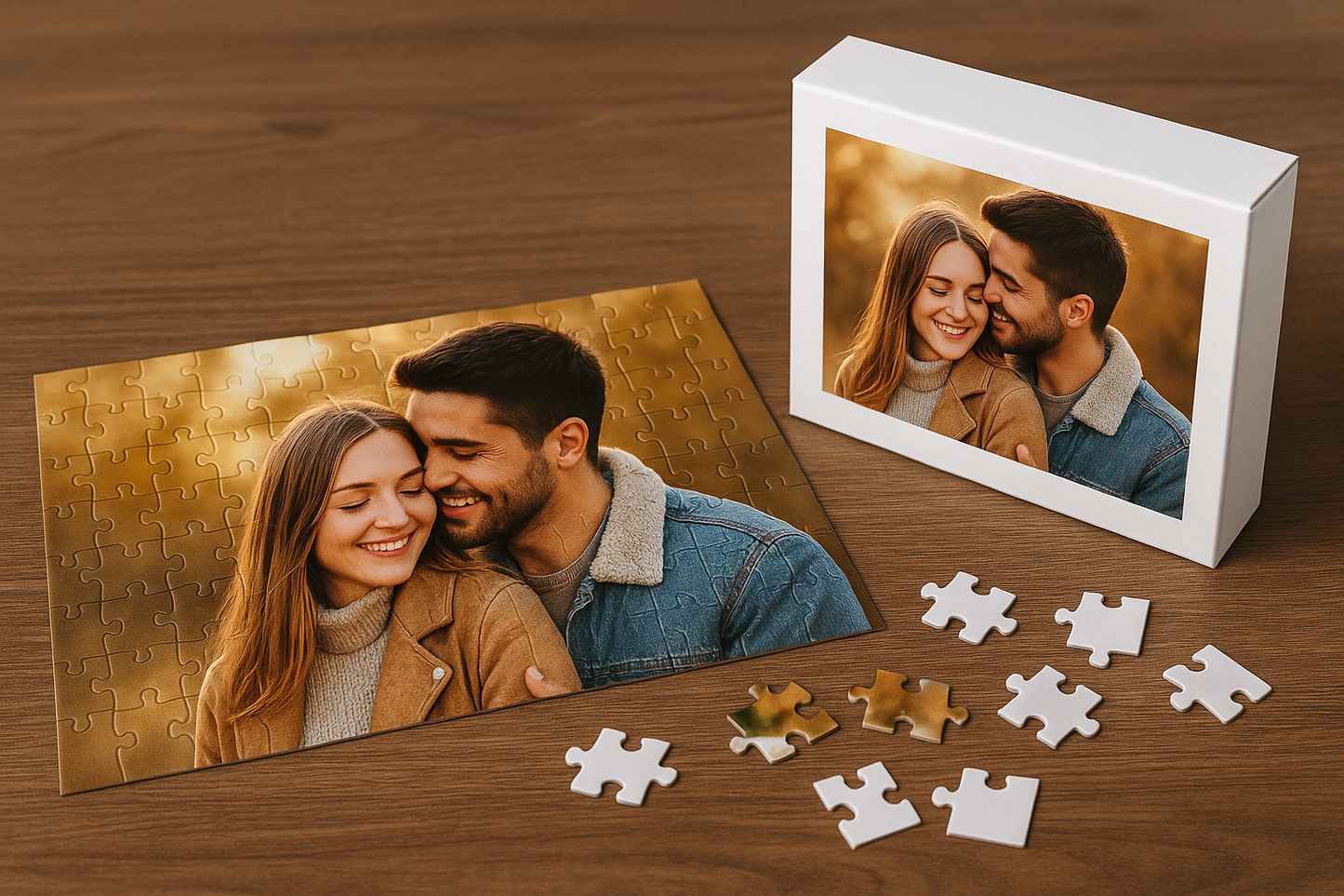 Personalized Photo Puzzle – 80 Pieces | Custom Jigsaw Gift