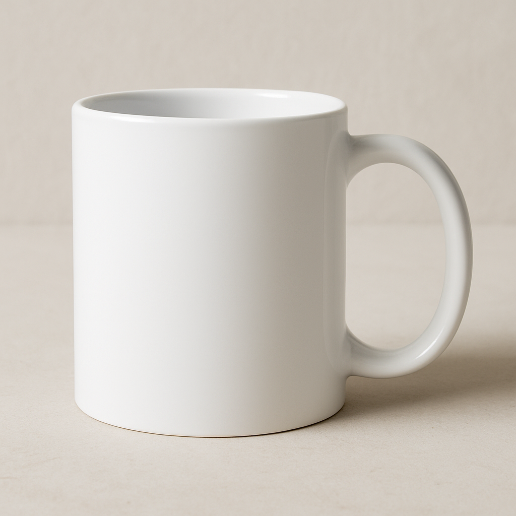 Custom Ceramic Mug – 11oz | Photo or Logo Print