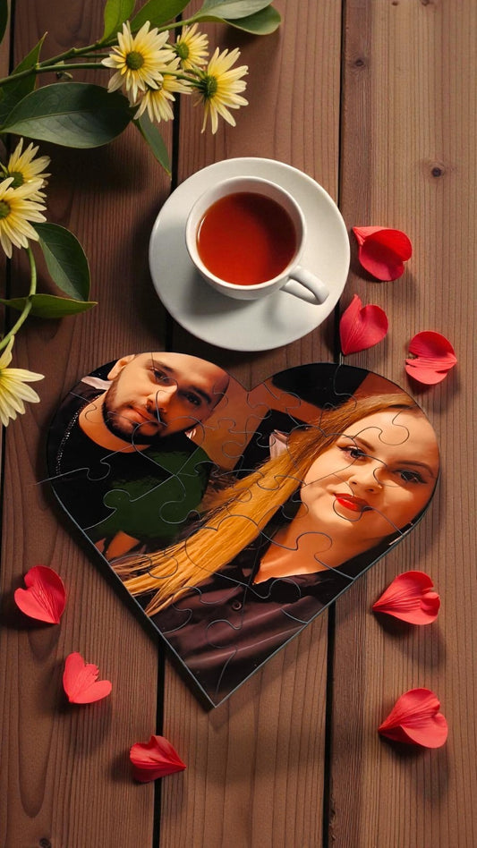 Personalised Heart Photo Puzzle (23 Pieces)