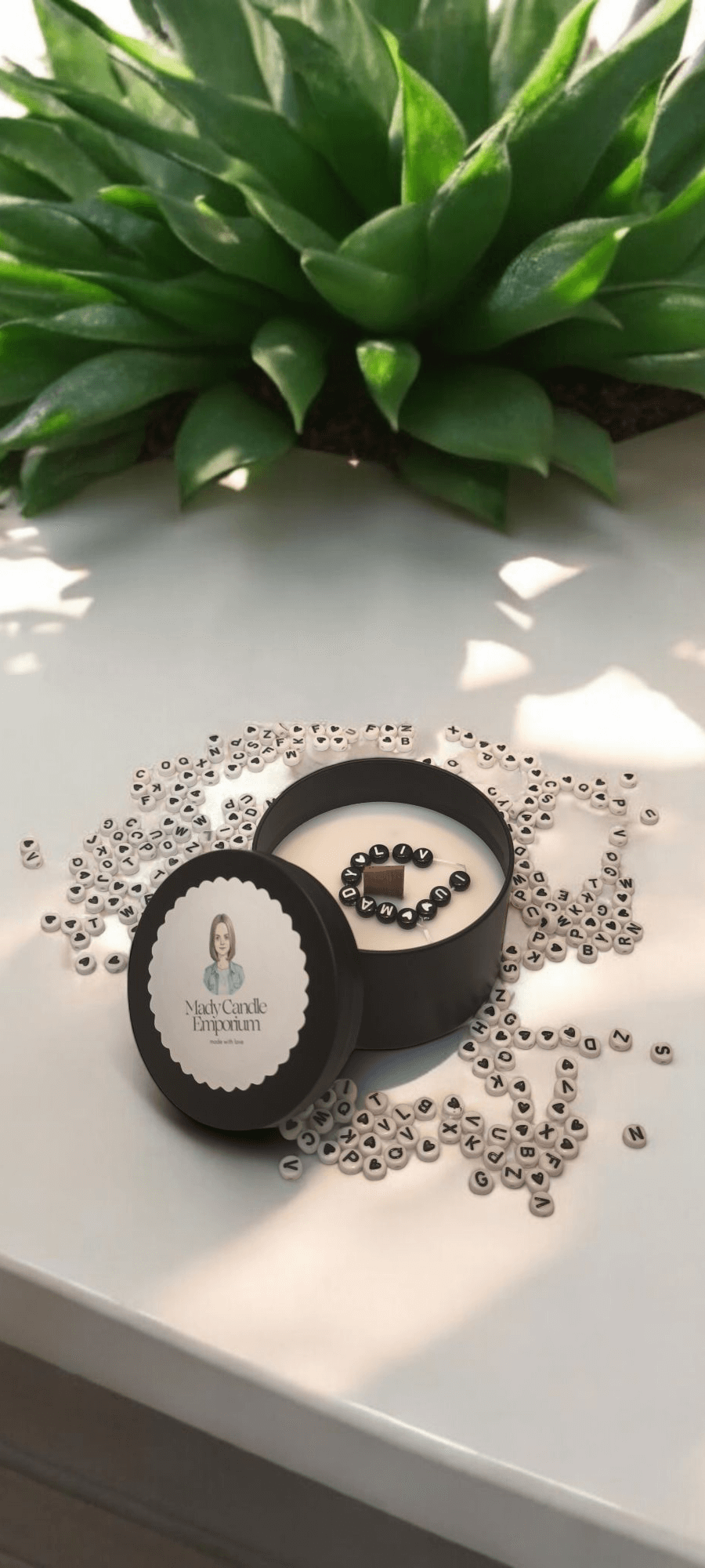 Secret Message Candle - Mady Candle Emporium