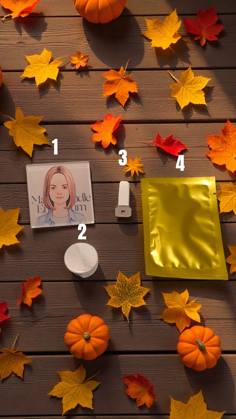 Personalized Square Car Air Vent Clip – Custom Photo Acrylic Edition